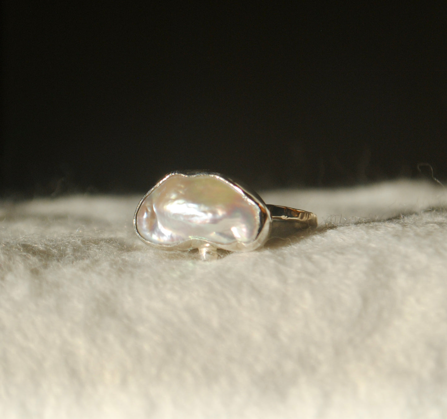 Pearl Locus Ring I | Size 10