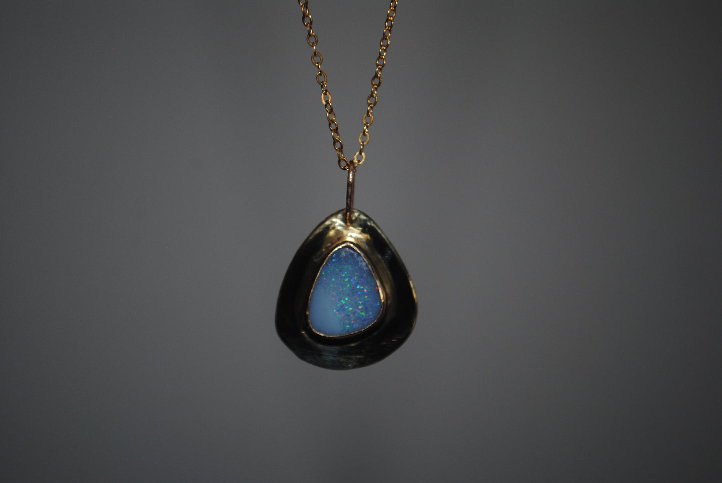 Opal Freeform Opal Amulet II
