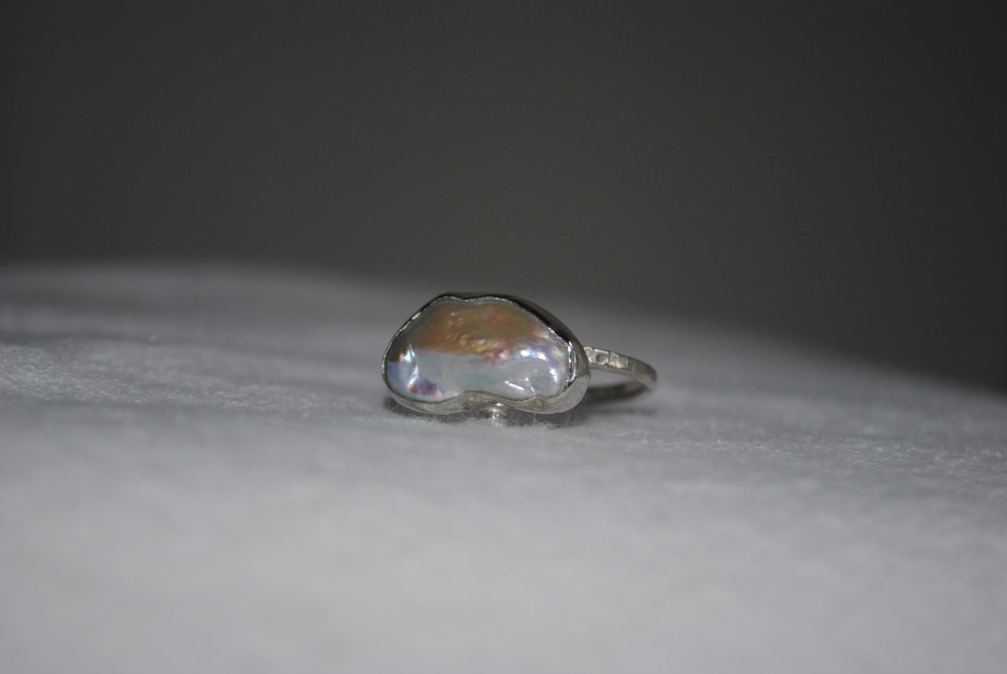 Pearl Locus Ring I | Size 10
