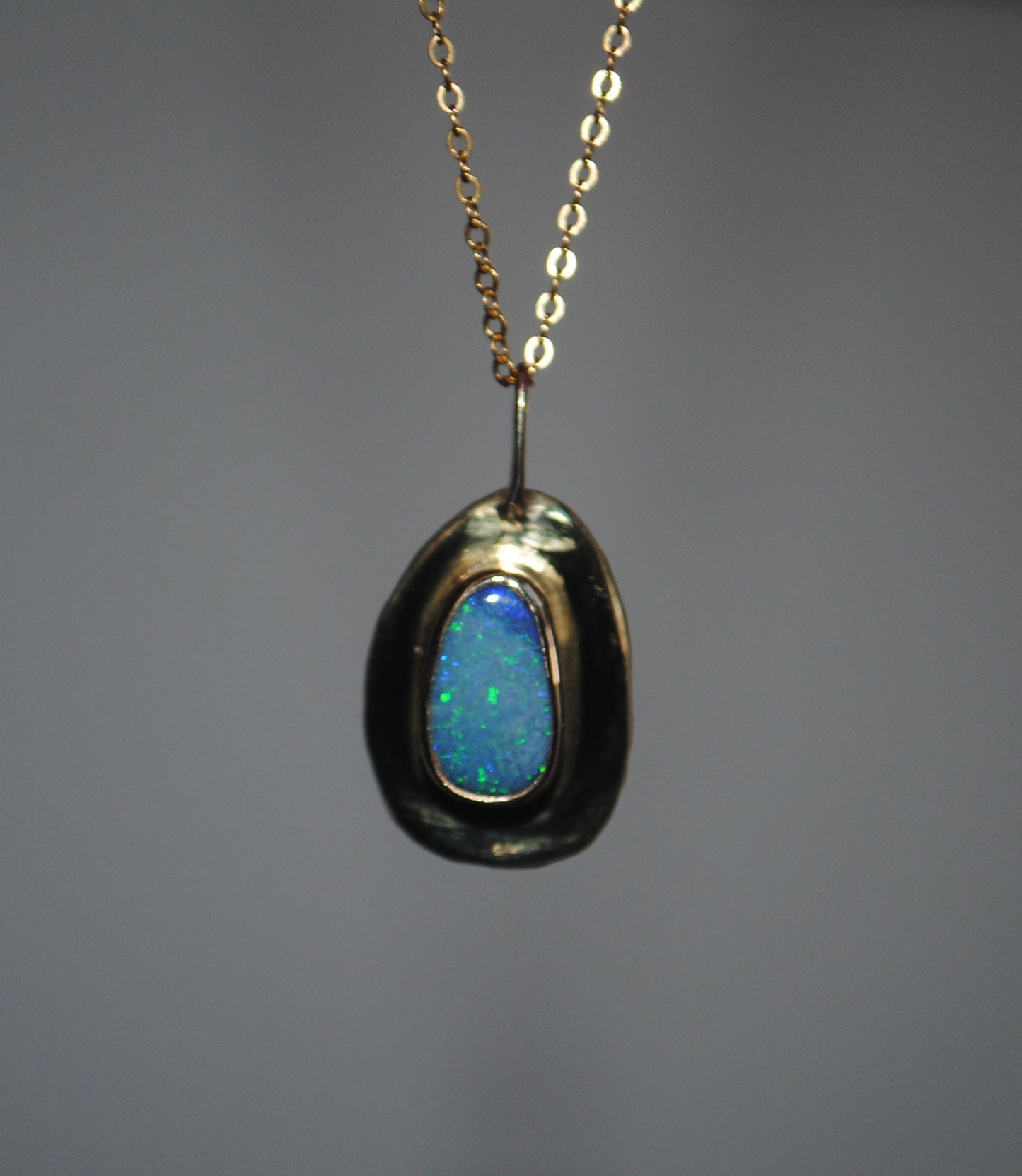 Freeform Opal Amulet