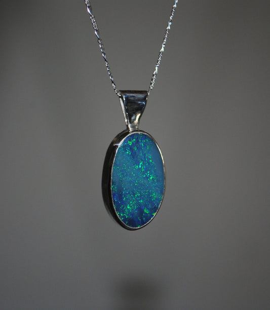 Opal Amulet | Silver